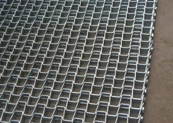 Chemical Industry Anti Corrosion Sus316 Flat Wire Conveyor Belt