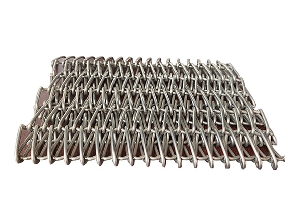 Ss 310 Material Conveyor Wire Mesh Belt Reliable For Low Temperatures
