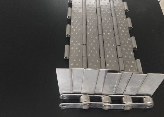Perforated Stainless Steel 304 Plate Link Conveyor Belt