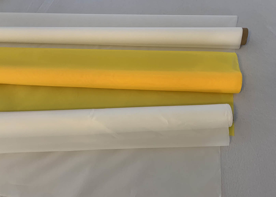 Plain Weave 55t Silk Screen Mesh Roll Polyester Monofilament