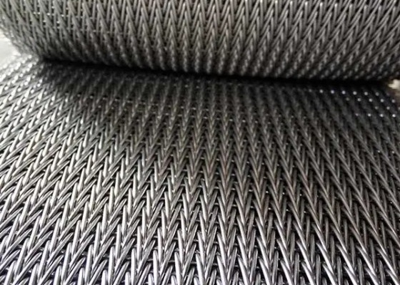 Résistance à hautes températures 310 Mesh Conveyor Belt Cord Weave pour le four de frittage