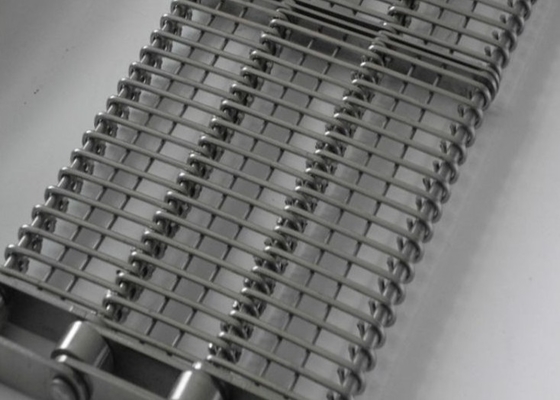 Four inoxydable de congélateur de Mesh Conveyor Belt For Tunnel de l'oeil 304 de fil en acier de lien