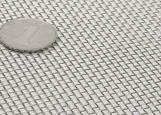 316 à haute densité grillage tissé néerlandais d'acier inoxydable de 211 microns