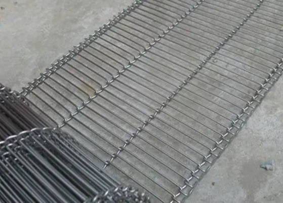 Maille plate à hautes températures 316l de Flex Conveyor Belt Cakes Metal