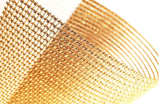 Fil acier-cuivre inoxydable Mesh Screen de Mesh Custom Decorative Metal Architectural