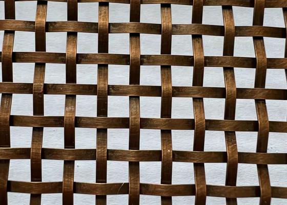 Fil architectural résistant Mesh For Furniture Cabinet Door de la corrosion 0.8mm