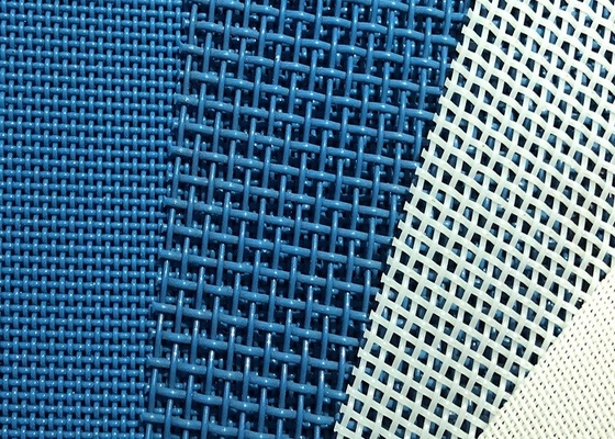Industrie de Mesh Belt For Paper Making de polyester de filtre de perforation rectangulaire