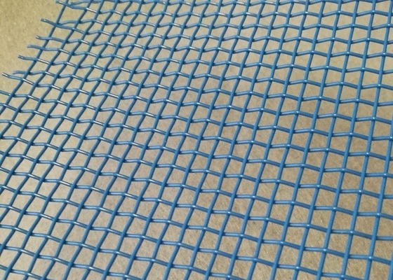 Légumes bleus de Mesh Belt For Fruit And de dessiccateur de trou du polyester 0.5mm de couleur