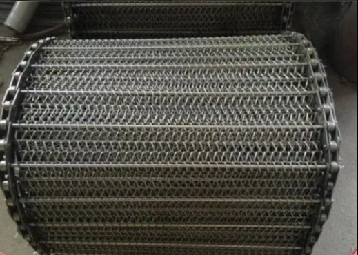 Acier inoxydable 316 tissé de bande de conveyeur de maille de chaîne mobile