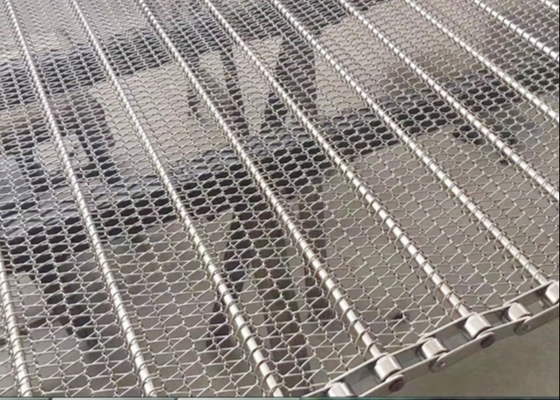 Fil d'acier inoxydable 310s de bande de conveyeur de maille de chaîne de refroidissement