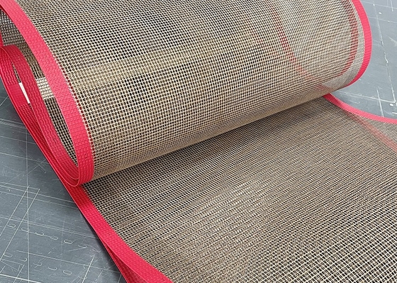 Bande transporteuse UV résistante à la chaleur de maille de téflon de ptfe de dessiccateur pour le tapis de tapis
