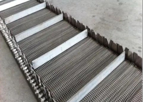 mine de charbon résistante de Mesh Belt For High Temperature de spirale d'acier inoxydable de 0.2-4.0m