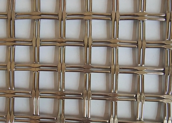 Fil 1.22m architectural Mesh Stainless Steel de la largeur 0.914m ignifuge
