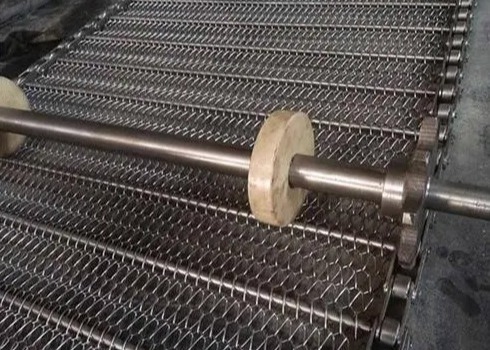 Chaîne Mesh Conveyor Belt du chocolat SS304 316 pour l'usine de pain