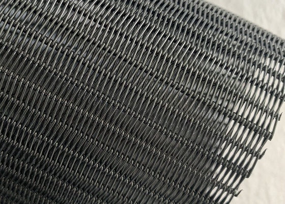Polyester noir Mesh Belt Dryer Conveyor Belt d'armure toile pour la machine de papier