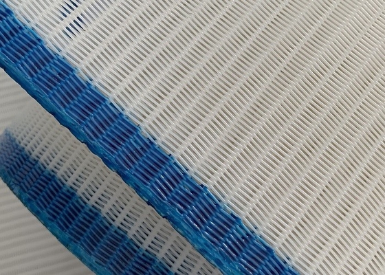 Dessiccateur en spirale Mesh Belt White Small Middle de fabrication de papier de polyester grande boucle