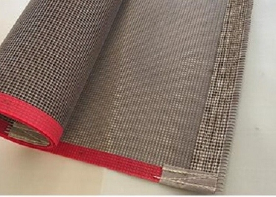 Dessiccateur enduit Mesh Ptfe Conveyor Belt Heat de fibre de verre de la largeur 30cm résistant
