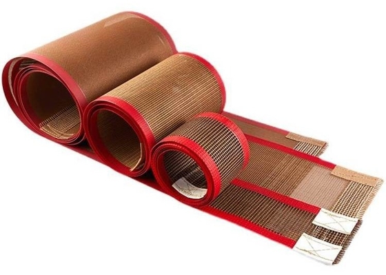 Résistance de fissuration UV du dessiccateur PTFE Mesh Conveyor Belt High Temperature