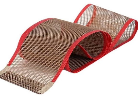 L'industrie de catégorie comestible huilent la bande de conveyeur résistante de fibre de verre de Ptfe