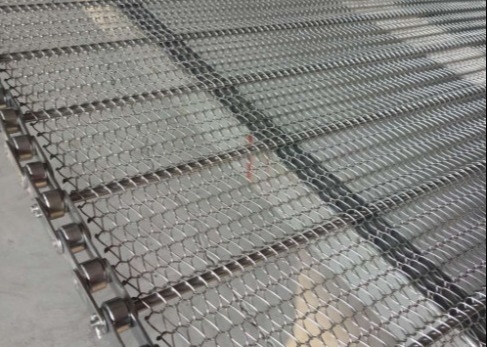 La bande de conveyeur d'Oven Stainless Steel Chain Mesh de pizza a fait la nourriture cuire au four personnalisable