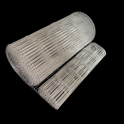 Acier inoxydable Flex Wire Mesh Conveyor Belt plat pour le four de pizza