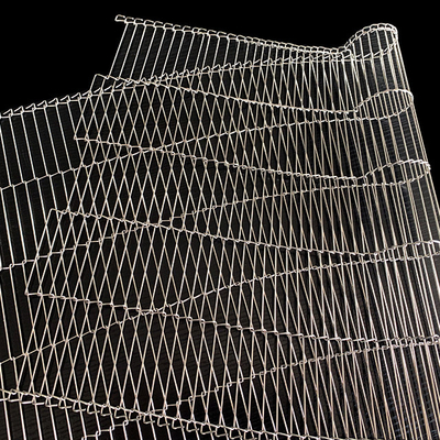 Chaîne de montage d'acier inoxydable Flex Conveyor Belt Produces Chocolate plat