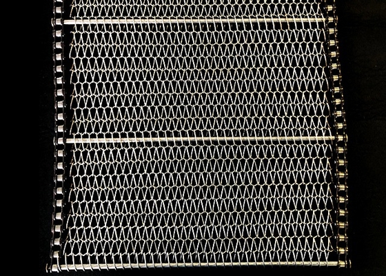 316 acier inoxydable Chain Mesh Conveyor Belt For Advertising Company