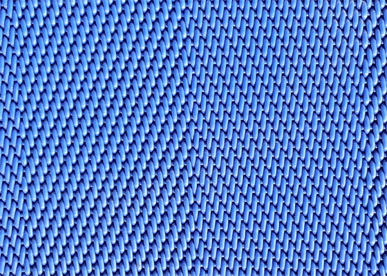 Échantillon résistant de Mesh Belt Acid And Alkali de polyester bleu disponible