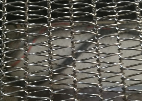 diamètre de fil durable de Mesh Belt 0.8-4mm de spirale de 0.3-3.6m