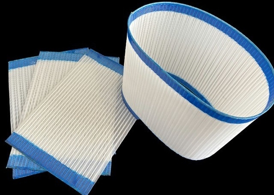 Ceinture en maille de polyester à boucle moyenne pour la fabrication de papier Déshydratation des boues