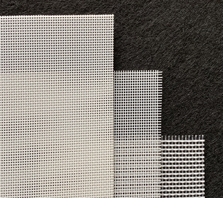 Ceinture à treillis en polyester à trous carrés à 2 et 3 côtés utilisée pour la fabrication de papier d'emballage