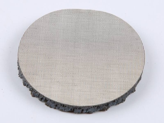 Disque de filtre aggloméré par 304 d'acier inoxydable autour de maille liquide de filtre de résistance à la corrosion