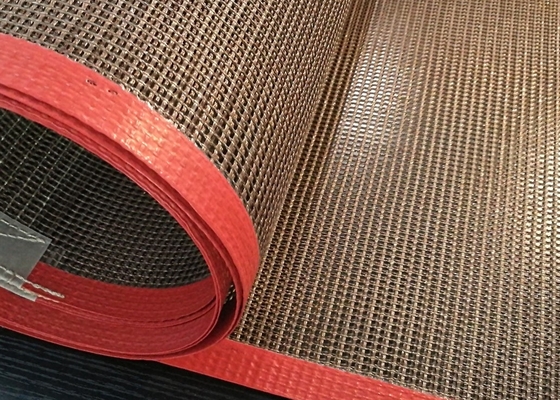 La résistance acide PTFE Mesh Belt, collent non des bandes de conveyeur de PTFE pour imprimer le séchage