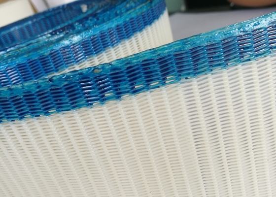 15000-22000L/m2/h Perméabilité à l'air Écran de séchoir en polyester pour l'industrie alimentaire