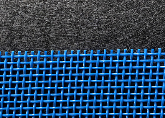 Ceinture en polyester à treillis carré à haute perméabilité à l'air 6000-32000 M3/M2h pour convoyeur