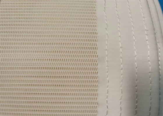 Tissu spirale en polyester à boucle moyenne avec tissu latéral de 45 mm avec les deux bords