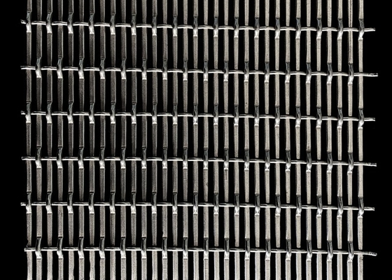 Maille architecturale de câble de l'acier inoxydable 304 de façade anti-corrosive d'hôtel