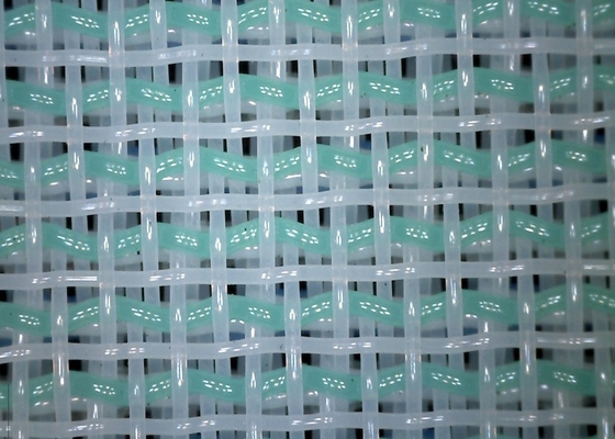 Tissu en maille de polyester monofilament de 120 degrés avec structure en maille tissée