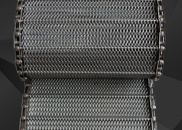 Convoyeur à bande en treillis spiralé en acier inoxydable 304 316 pour le transfert d'aliments