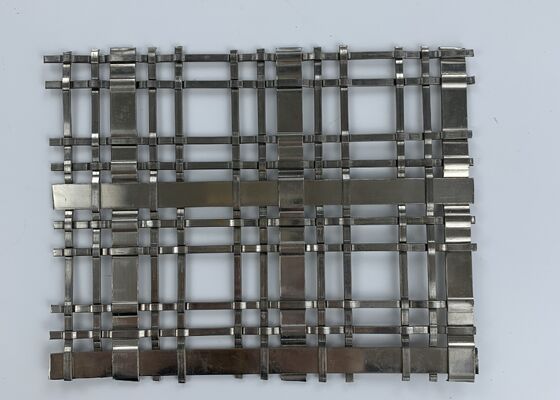 Maille décorative de haute résistance d'acier inoxydable de preuve de rouille de style architectural