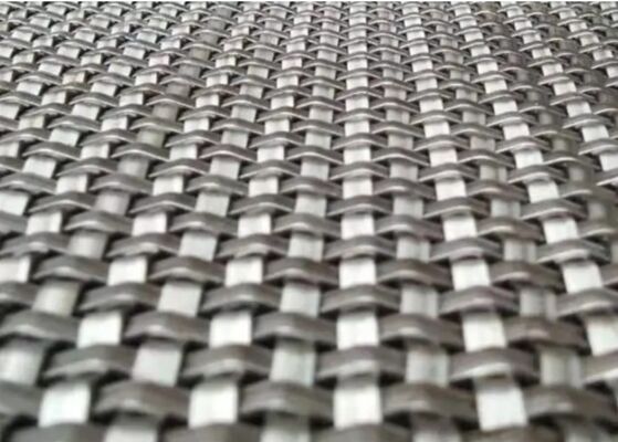 Mesh métallique décoratif en acier inoxydable, personnalisable pour les hôtels, les centres commerciaux et la décoration de façade de bâtiment