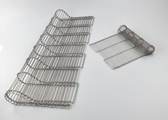 Ceinture plate résistante à hautes températures de grillage de câble de l'acier inoxydable 304