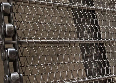Résistant à hautes températures de ceinture de maille de chaîne d'acier inoxydable de l'utilisation 304 de four