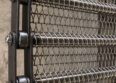 Résistance à la corrosion en spirale flexible de catégorie comestible de ceinture de maille pour le blanchiment végétal