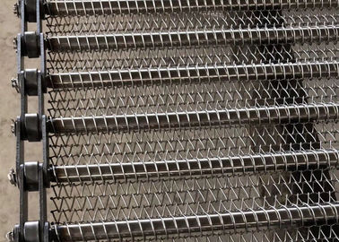600 degrés de maille de bande de conveyeur à chaînes résistante pour le four à hautes températures