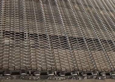 Acier inoxydable de catégorie comestible des systèmes de convoyeur de maillon de chaîne de traitement des denrées alimentaires des produits alimentaires 304