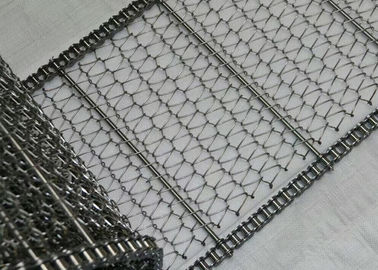 La ceinture en spirale adaptée aux besoins du client de maille de traitement des denrées alimentaires des produits alimentaires facile nettoient des courses sans à-coup non toxiques