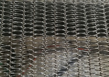 La ceinture de grillage de convoyeur de spirale de diamant la plus légère aux produits congelés et à la nourriture sèche