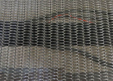 la largeur 200mm-5000mm de ceinture de maille de nourriture de 316L solides solubles faciles nettoient pour le refroidissement de nourriture