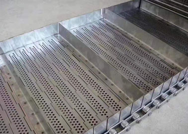 Trou résistant à hautes températures 3-8mm de plat de bande de conveyeur de plat à chaînes de Duable